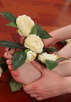 Naughty babe Amber teases with her feet, Amber (amb059) ATK Galleria: Amber (Naughty babe Amber teases with her feet)