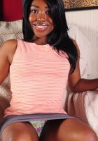 ATK Exotics: Ashton Devine (Ebony Ashton spreads her ass)