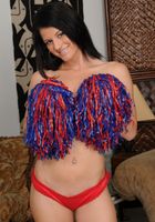 Exotic Aubrey tosses her pom poms, Aubrey Sky (aub008) ATK Petites: Aubrey Sky (Exotic Aubrey tosses her pom poms)