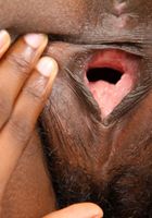 Black model Babydoll spreads her hole open, Babydoll (bab008) ATK Exotics: Babydoll (Black model Babydoll spreads her hole open)