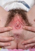 Emma spreads her pink and hairy man pleaser., Emma Evins (emm030) ATK Natural & Hairy: Emma Evins (Emma spreads her pink and hairy man pleaser.)