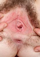 Emma squats down and shows off her furry hole., Emma Evins (emm030) ATK Natural & Hairy: Emma Evins (Emma squats down and shows off her furry hole.)