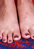 ATK Exotics: Isabella Jules (Isabella Jules Tight Shorts Foot Fetish Pussy and Ass Spreading)