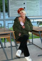 Kate dons her beret and fatigues and poses her slim body., Kate (kat143) ATK Archives: Kate (Kate dons her beret and fatigues and poses her slim body.)