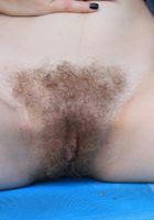 Keilyn shows off her full hairy bush in the garden, Keilyn (kei011) ATK Archives: Keilyn (Keilyn shows off her full hairy bush in the garden)