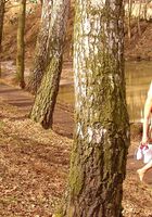 Lenka takes a stroll nude through town in this crazy nudism set, Lenka, ATK Archives