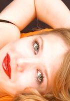 ATK Archives: Lena (Hairy babe Lena teases in her black lingerie)