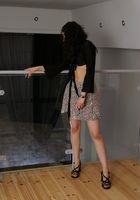 Mariam shows off her dark thick bush, Mariam (mar127) ATK Archives: Mariam (Mariam shows off her dark thick bush)