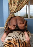 ATK Exotics: Niani (Niani spreads her big juicy black ass and pussy)