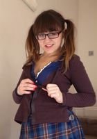 Rosie Ann in pigtails., Rosie Ann (ros067) ATK Natural & Hairy: Rosie Ann (Rosie Ann in pigtails.)