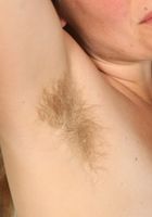 ATK Natural & Hairy: Shoshannah (Hairy Shoshannah spreads her ass)