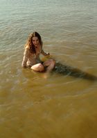 Stoney has fun on a beah and gets all wet in the water, Stoney (sto001) ATK Archives: Stoney (Stoney has fun on a beah and gets all wet in the water)
