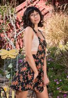 Latina Vivi spreads outside, Vivi Marie (viv016) ATK Natural & Hairy: Vivi Marie (Latina Vivi spreads outside)