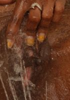 black model Zsa Zsa gets her tits wet, Zsa Zsa (zsa008) ATK Exotics: Zsa Zsa (black model Zsa Zsa gets her tits wet)
